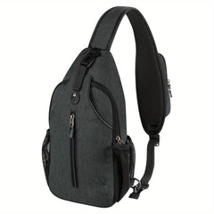 Men's Nylon Crossbody Bag Multifunctional Shoulder Bag
