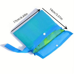 Travel Beach Bag Children's Toy Storage Bag Foldable Portable Clothes