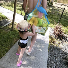 Travel Beach Bag Children's Toy Storage Bag Foldable Portable Clothes