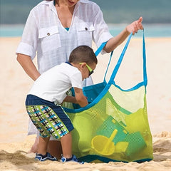 Travel Beach Bag Children's Toy Storage Bag Foldable Portable Clothes