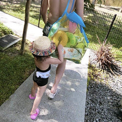 Travel Beach Bag Children's Toy Storage Bag Foldable Portable Clothes