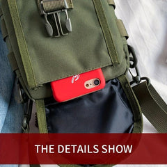 Men's Tactical Square Messenger Bag