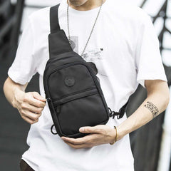 Men's Casual Chest Bags Small Outdoor Sports Crossbody Bag