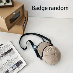 Personality Hat Shape Crossbody Bag for Outdoor Sports Travel