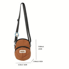 Personality Hat Shape Crossbody Bag for Outdoor Sports Travel