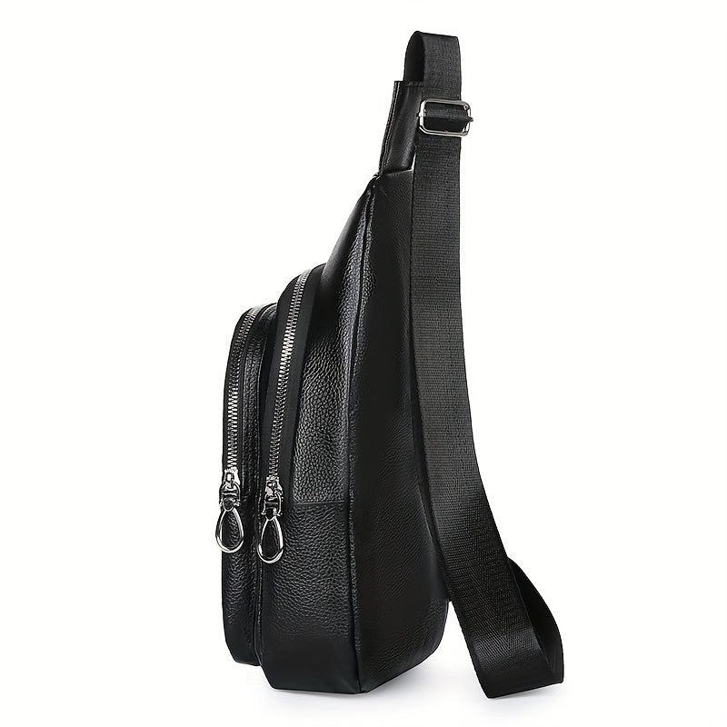Men's Messenger Chest Bag - Fashionable & Practical
