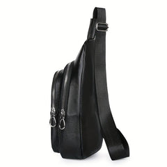 Men's Messenger Chest Bag - Fashionable & Practical