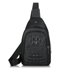 Men's Messenger Chest Bag - Fashionable & Practical
