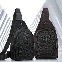 Men's Messenger Chest Bag - Fashionable & Practical