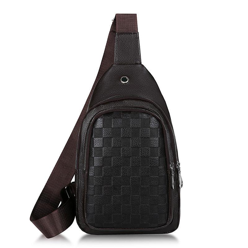 Men's Messenger Chest Bag - Fashionable & Practical