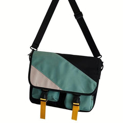 Preppy Student Crossbody Bag Sling Bag Large Capacity Casual Messenger