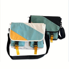 Preppy Student Crossbody Bag Sling Bag Large Capacity Casual Messenger