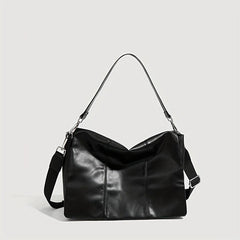 Men's Commuter Messenger Bag Leather Shoulder Bag