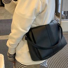 Men's Commuter Messenger Bag Leather Shoulder Bag
