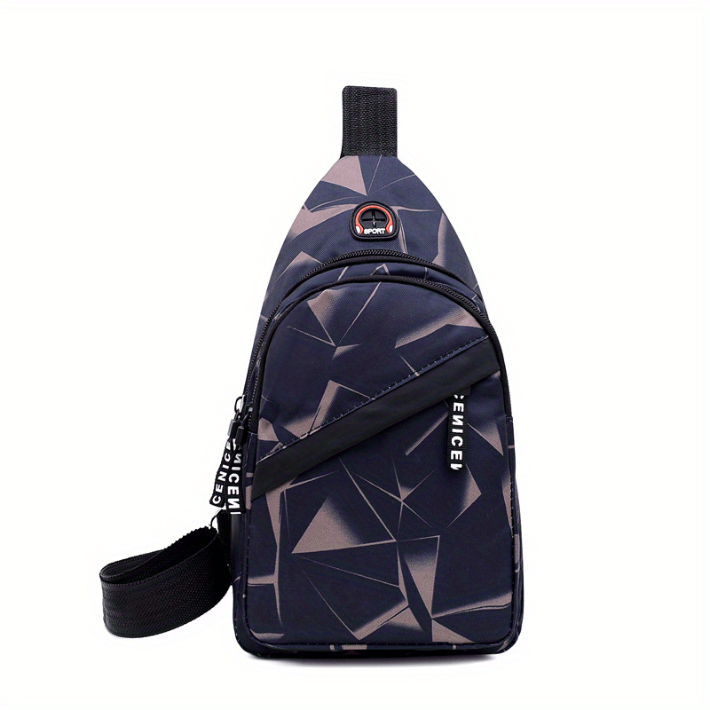 Men's Lightweight Outdoor Crossbody Bag Sports Shoulder Bag