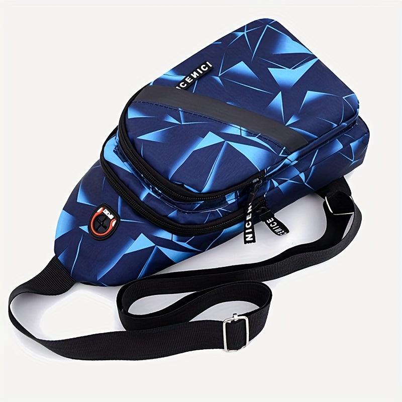 Men's Lightweight Outdoor Crossbody Bag Sports Shoulder Bag