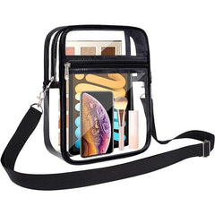 Stadium Approved Clear Crossbody Bag for Concerts and Events