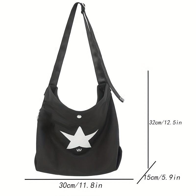 Men's Thickened Canvas Crossbody Bag