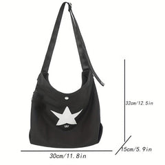 Men's Thickened Canvas Crossbody Bag