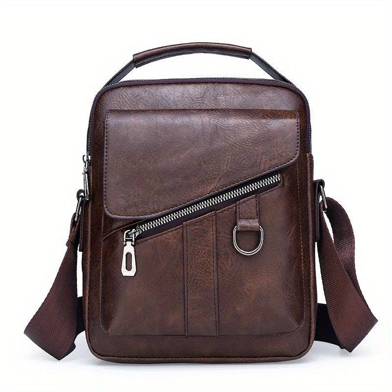 Men's Vintage Casual Shoulder Bag Messenger Bag Handbag For Commuting Travel