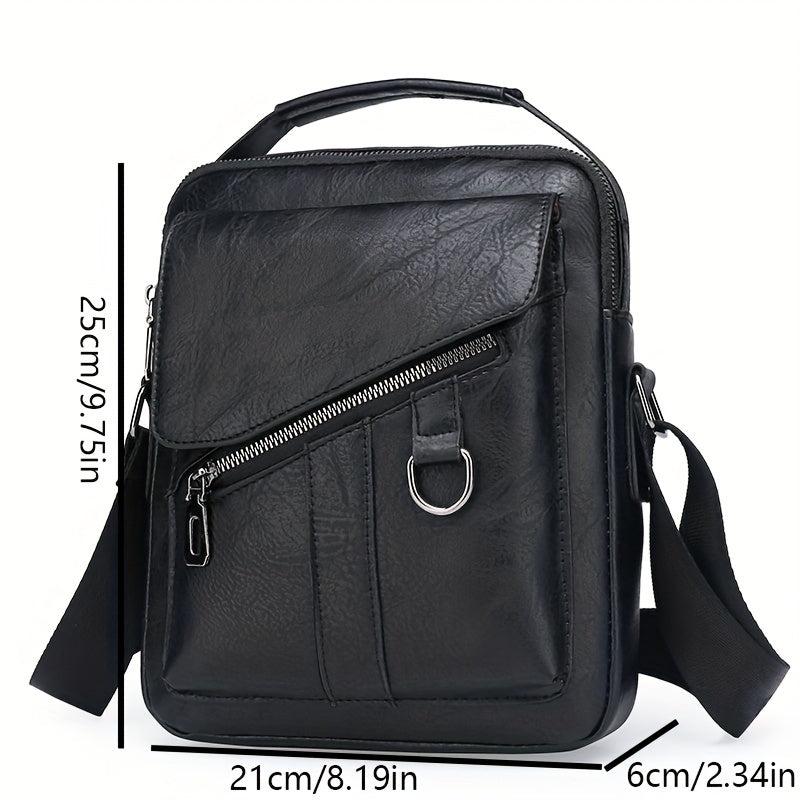 Men's Vintage Casual Shoulder Bag Messenger Bag Handbag For Commuting Travel