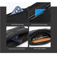 Men's Large Capacity Waist Bag Cross Body Chest Bag