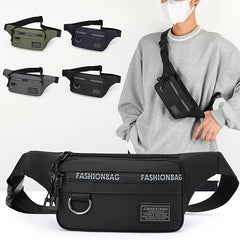 Men's Large Capacity Waist Bag Cross Body Chest Bag