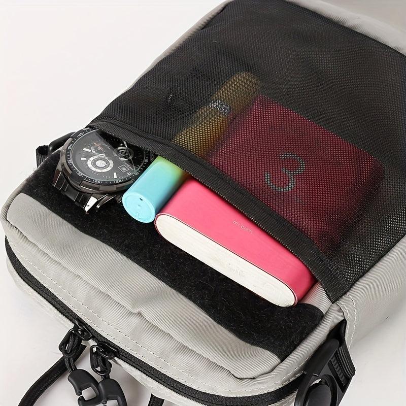 Men's Waterproof Oxford Backpack Messenger Bag