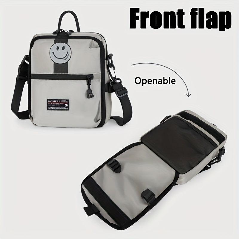 Men's Waterproof Oxford Backpack Messenger Bag