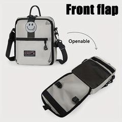 Men's Waterproof Oxford Backpack Messenger Bag