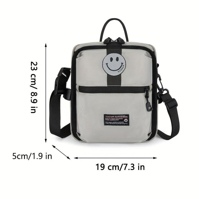 Men's Waterproof Oxford Backpack Messenger Bag