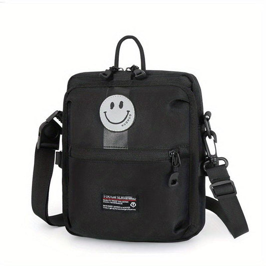 Men's Waterproof Oxford Backpack Messenger Bag