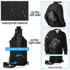 Waterproof Sling Bag Lightweight Fanny Pack Crossbody Backpack