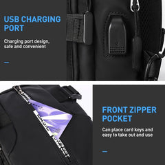 Waterproof Sling Bag Lightweight Fanny Pack Crossbody Backpack