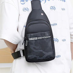 Men's Chest Bag Sports Messenger Bag