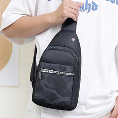 Men's Chest Bag Sports Messenger Bag