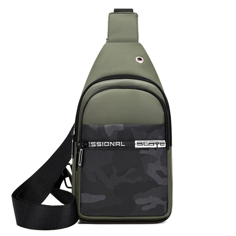 Men's Chest Bag Sports Messenger Bag