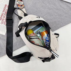 Men's Large Capacity Crossbody Bag for Hiking Running Cycling