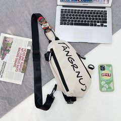 Men's Large Capacity Crossbody Bag for Hiking Running Cycling