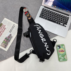 Men's Large Capacity Crossbody Bag for Hiking Running Cycling