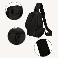 Men's Lightweight Crossbody Bag for Outdoor Sports Hiking Travel Work Casual