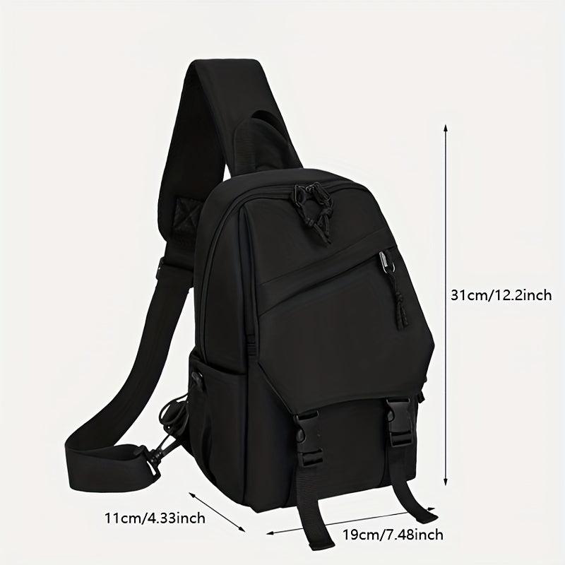 Men's Lightweight Crossbody Bag for Outdoor Sports Hiking Travel Work Casual