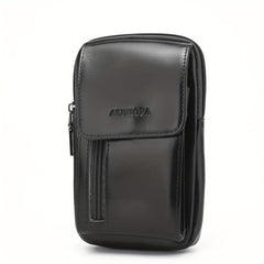 Lapinchen Leather Crossbody Wallet Messenger Bag for Men and Women