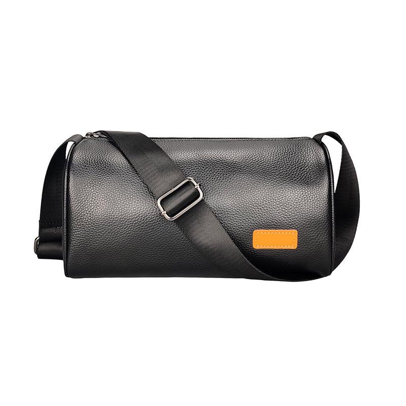Leather Men's Messenger Bag Shoulder Bag Large Capacity Leather Sports Travel