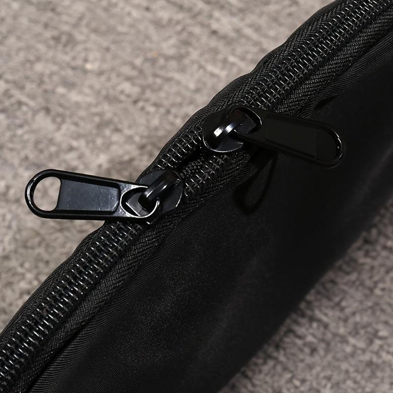 Men's Airplane Pattern Print Crossbody Bag