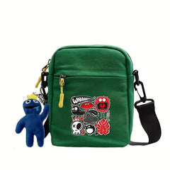 Funny Monster Crossbody Small Square Bag