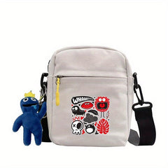 Funny Monster Crossbody Small Square Bag