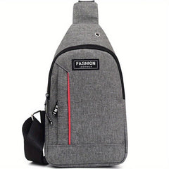 Men's Crossbody Bag Casual Chest Bag Small Satchel For Outdoor Sports