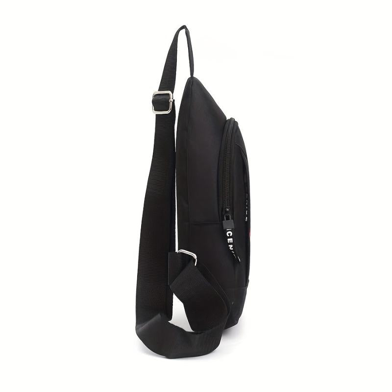Men's Crossbody Bag Casual Chest Bag Small Satchel For Outdoor Sports