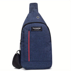 Men's Crossbody Bag Casual Chest Bag Small Satchel For Outdoor Sports